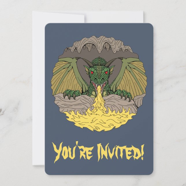 Cavern Dragon 2016 Invitation (Front)