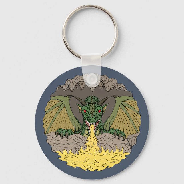 Cavern Dragon 2016 Keychain (Front)