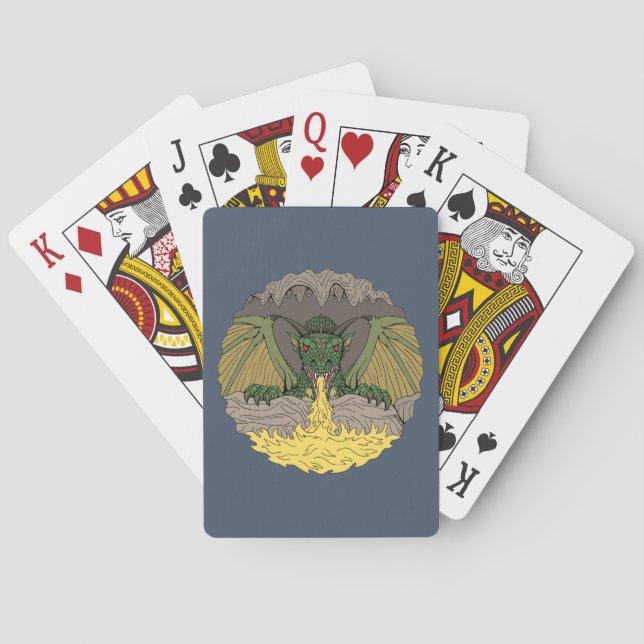 Cavern Dragon 2016 Playing Cards (Back)