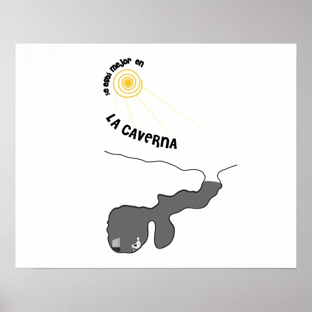 Caverna gamer poster (Front)