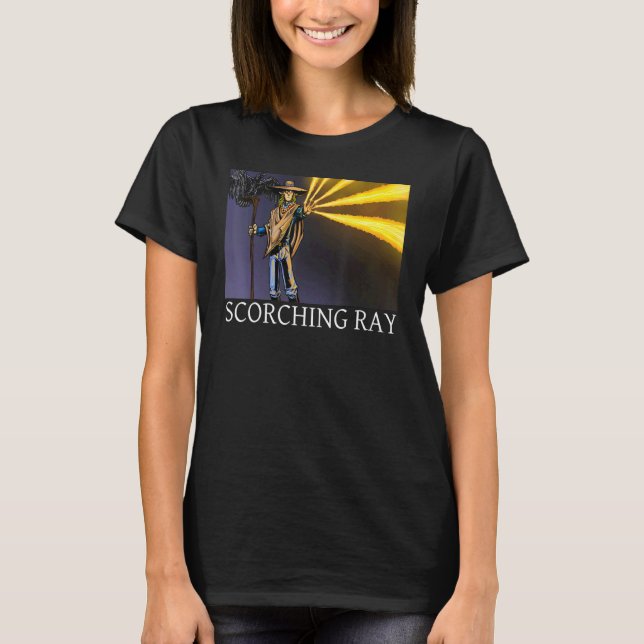 Caverns & Creatures Scorching Ray T-Shirt (Front)