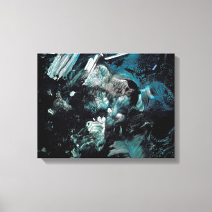 "Caverns In The Sea" by Ruchell Alexander Canvas Print