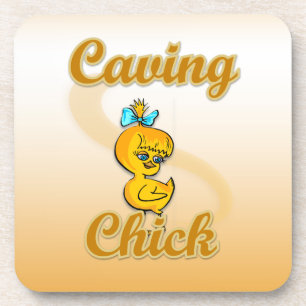 Caving Chick Coaster