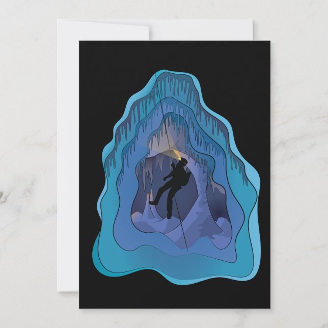 Caving Spelunking Underground (Front)