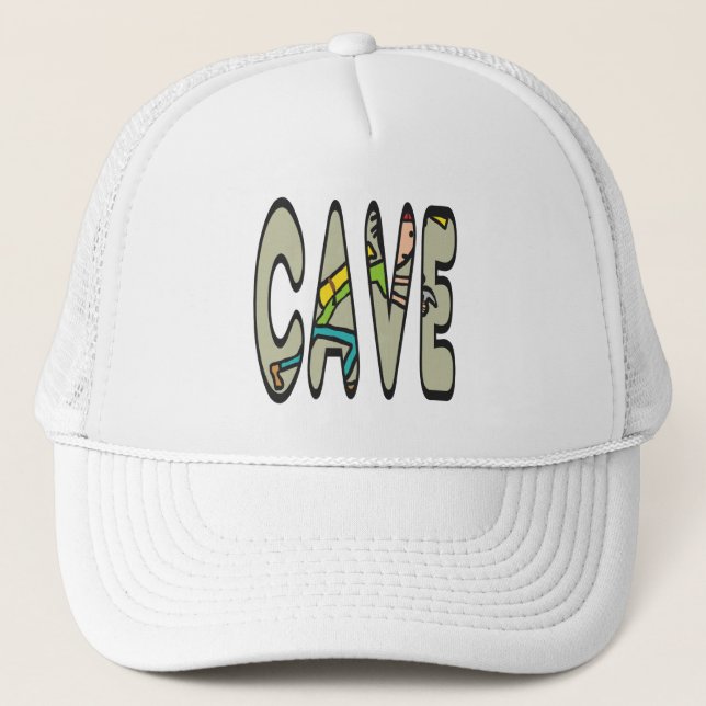 Caving Trucker Hat (Front)