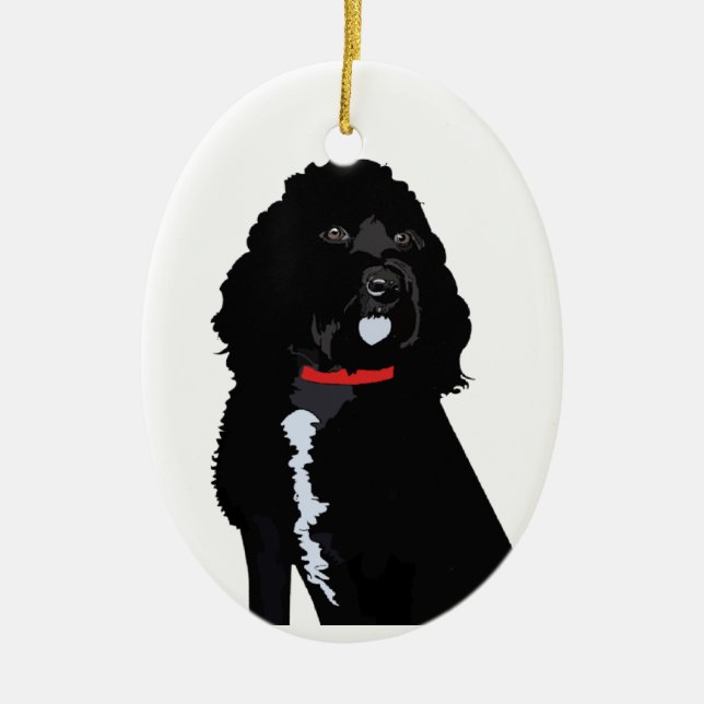 Cavoodle dog ornament (Front)