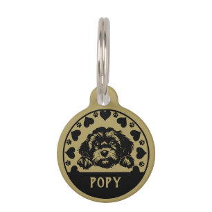 Cavoodle Dog Owner Pet Tag