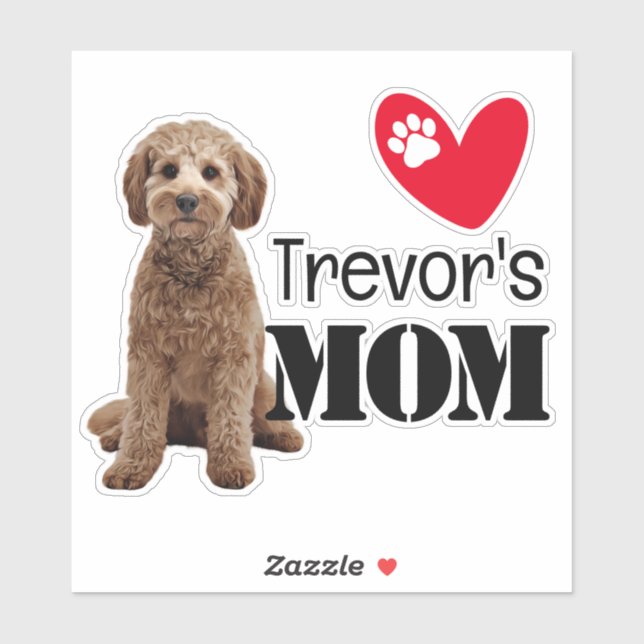 Cavoodle Mom Personalized (Sheet)