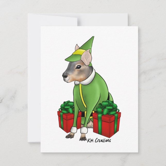 Cavy - holiday card (Front)