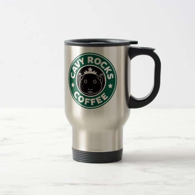 Cavy Rocks Travel Mug (Right)
