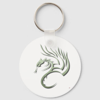Cawthorne the Metallic Green Dragon Keychain