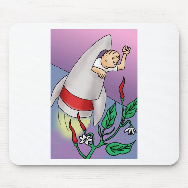 Cayenne Flower Essence Mouse Pad (Front)