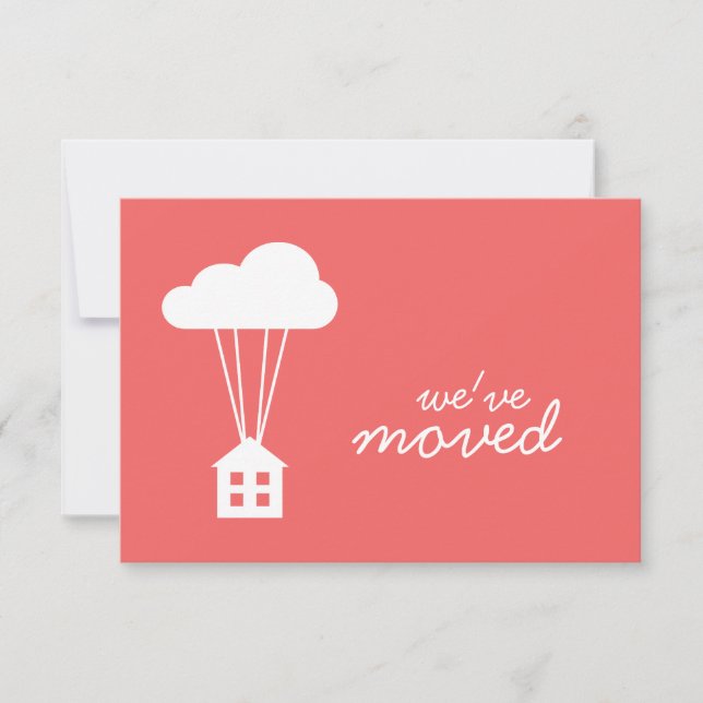 Cayenne House & Cloud  Housewarming Invite (Front)