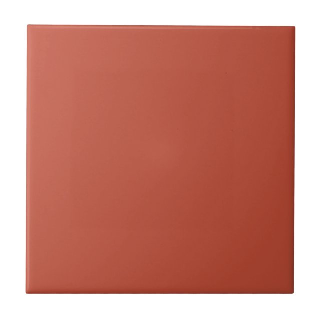 Cayenne Pepper Square Kitchen and Bathroom Tile (Front)