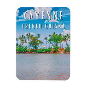 Cayenne, the gateway to French Guyana Magnet