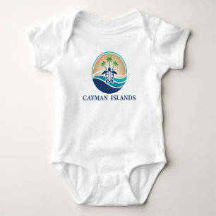Cayman Islands Caribbean Baby Bodysuit