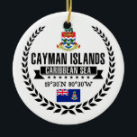 Cayman Islands Ceramic Ornament<br><div class="desc">Cayman Islands</div>