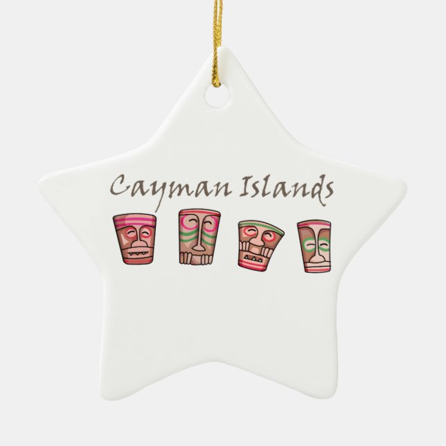 Cayman Islands Ceramic Ornament (Front)