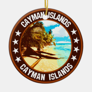 Cayman Islands Ceramic Ornament