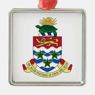 Cayman Islands Coat of Arms Metal Ornament