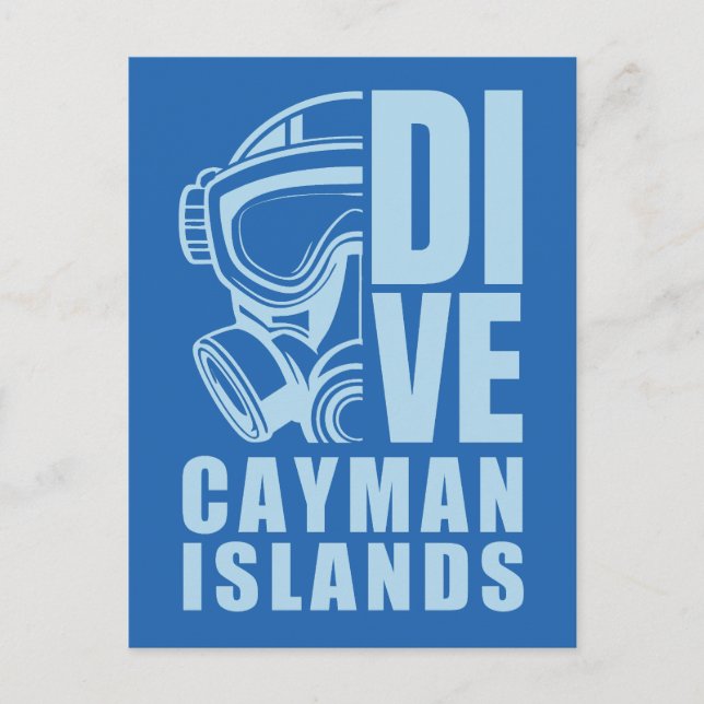 Cayman Islands Diving Postcard (Front)
