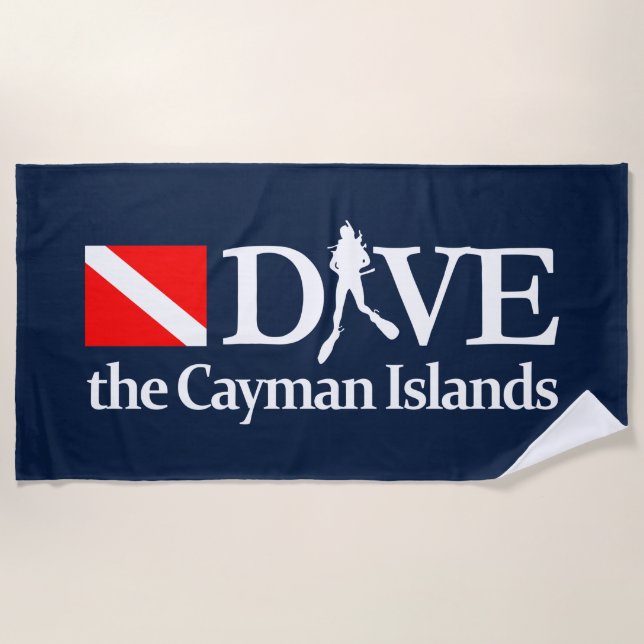 Cayman Islands DV4 Beach Towel (Front)