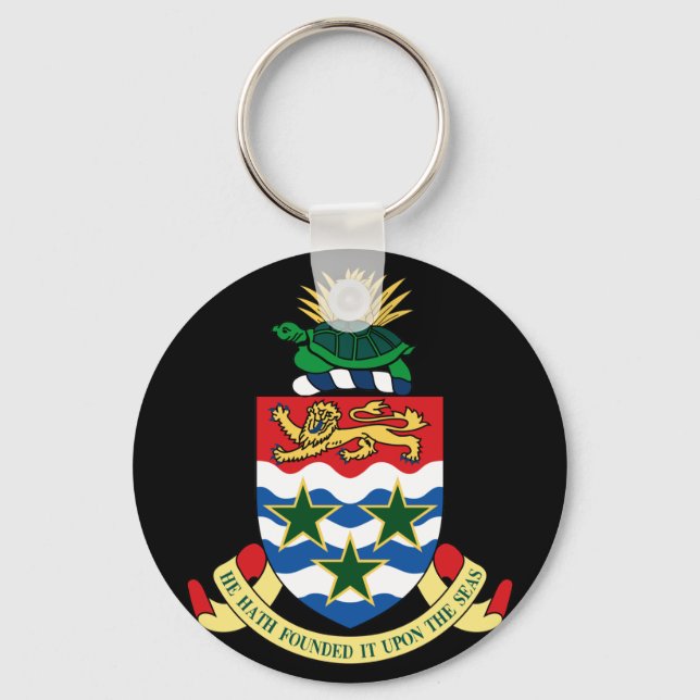 cayman islands emblem keychain (Front)