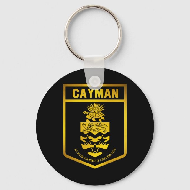 Cayman Islands Emblem Keychain (Front)