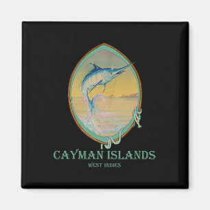 Cayman Islands Fishing Lovers  Magnet