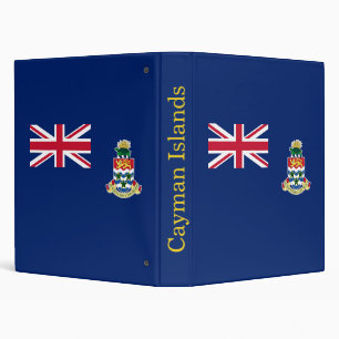 Cayman Islands Flag Binder