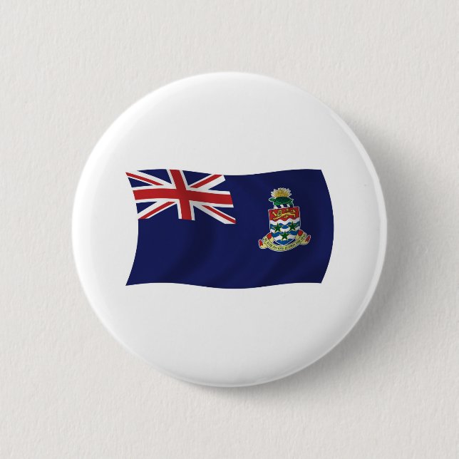 Cayman Islands Flag Button (Front)
