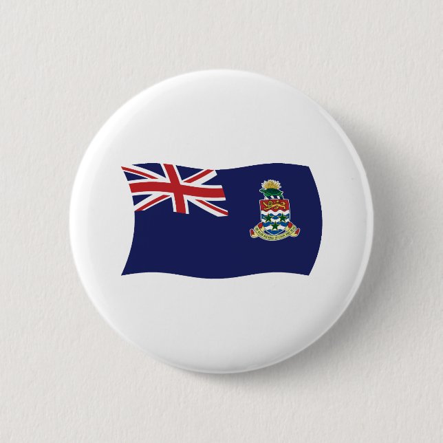 Cayman Islands Flag Button (Front)