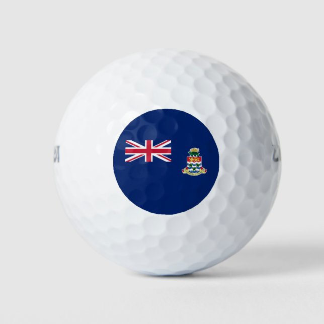 Cayman Islands Flag Golf Balls (Front)