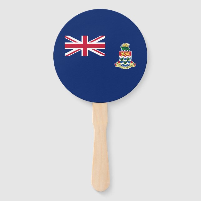 Cayman Islands Flag Hand Fan (Front)