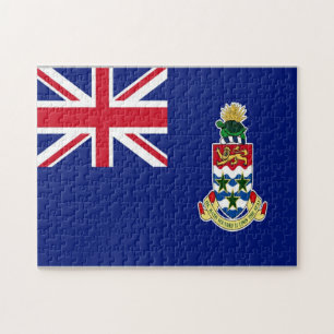 Cayman Islands - Flag - Jigsaw Puzzle