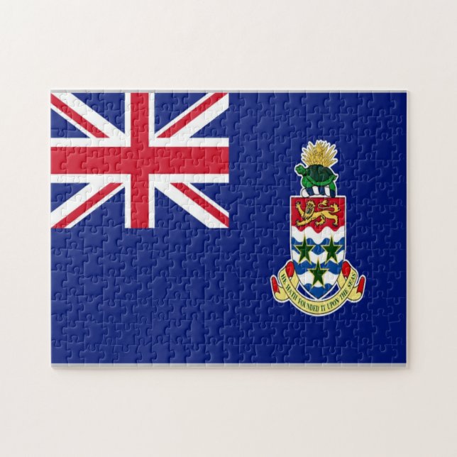 Cayman Islands - Flag - Jigsaw Puzzle (Horizontal)