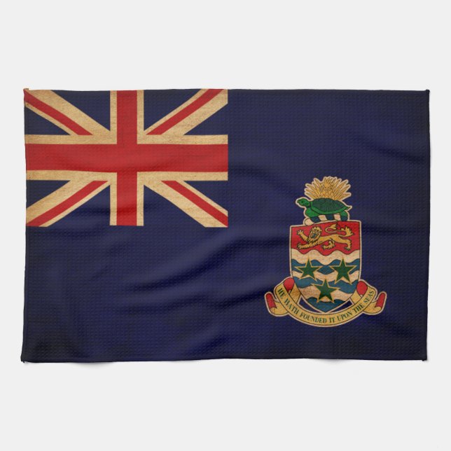 Cayman Islands Flag Kitchen Towel (Horizontal)