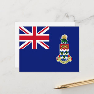 Cayman Islands - Flag - Postcard