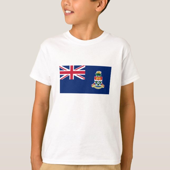 Cayman Islands Flag T-Shirt (Front)