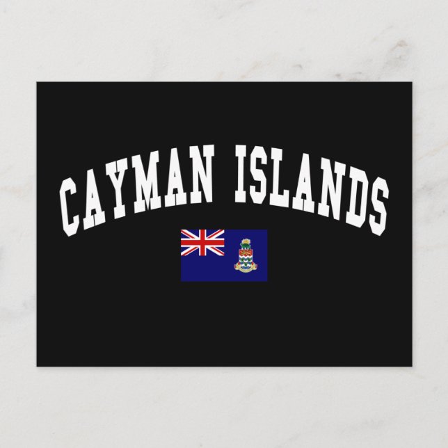 Cayman Islands Style Postcard (Front)