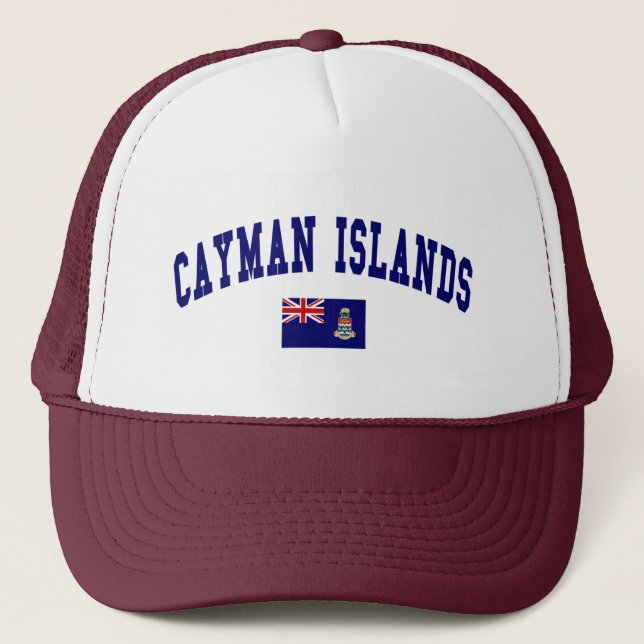 CAYMAN ISLANDS TRUCKER HAT (Front)