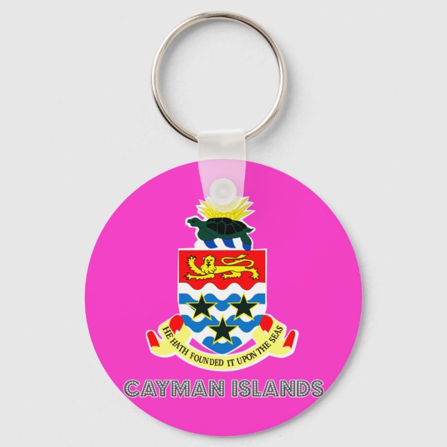 Caymanian Emblem Keychain (Front)