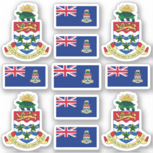 Caymanian state symbols / coat of arms and flag