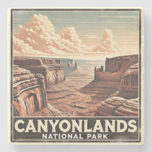 Cayonlands National Park  Stone Coaster
