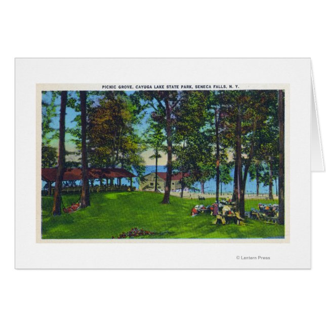 Cayuga Lake State Park Scene (Front Horizontal)