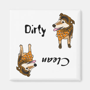 CB- Dirty Paws Dishwasher Magnet