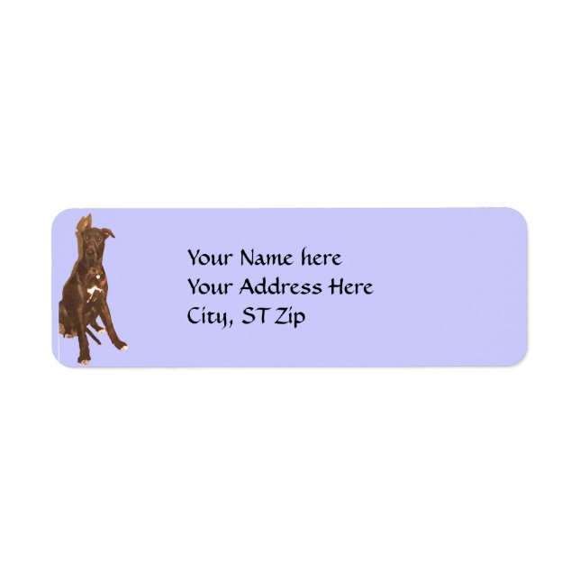 CB- Great Dane Address Labels (Front)