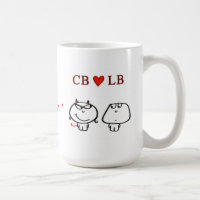 "CB heart LB"