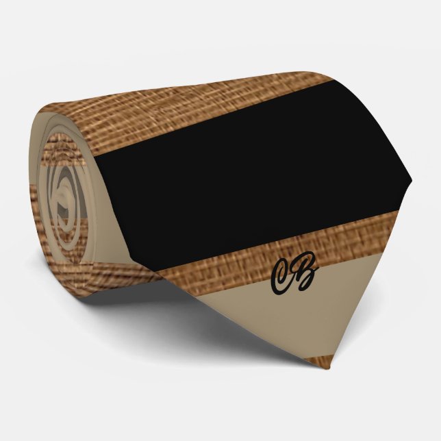 "CB" Neck Tie (Rolled)