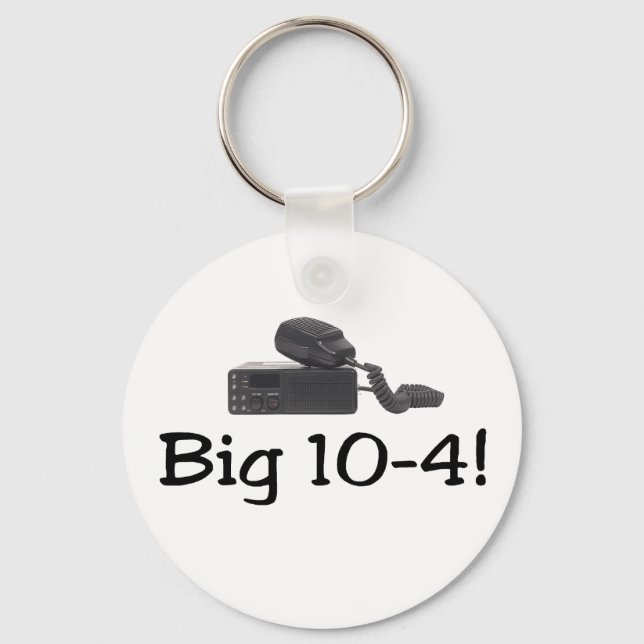 CB Radio T-shirts and Gifts. Keychain (Front)